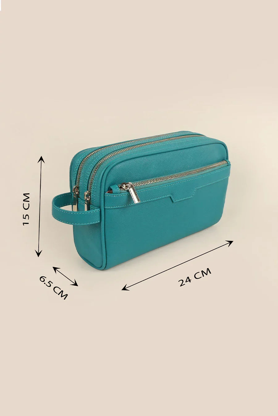 The House of Ganges - The Vegan Leather Travel Toiletry Pouch