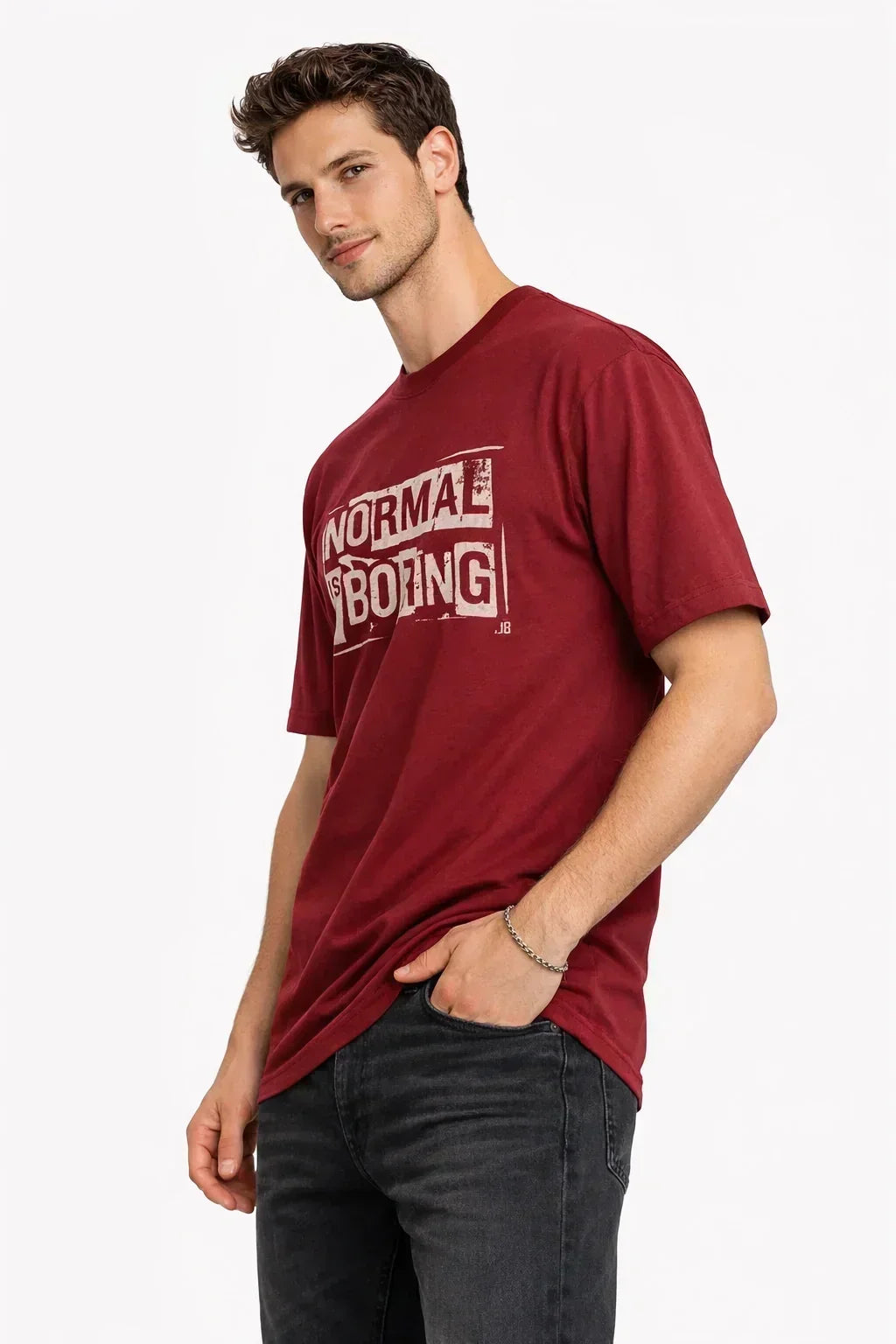 Men Oversized Bamboo T-Shirt – Soft, Breathable & Sustainable