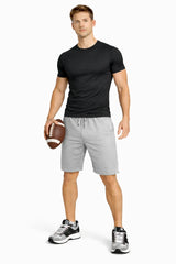 Bamboo Active Shorts with side Pockets for Men | Breathable & Ultra-Soft Gym, Lounge & All-Day Wear | Gray