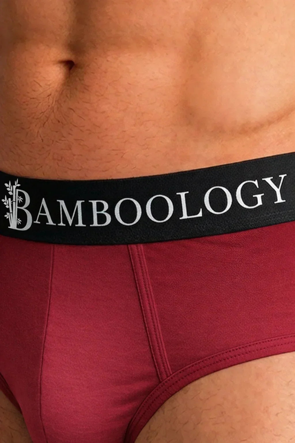 Bamboo Men’s Frenchie Fit Underwear | Maroon and Navy | Pack of 2