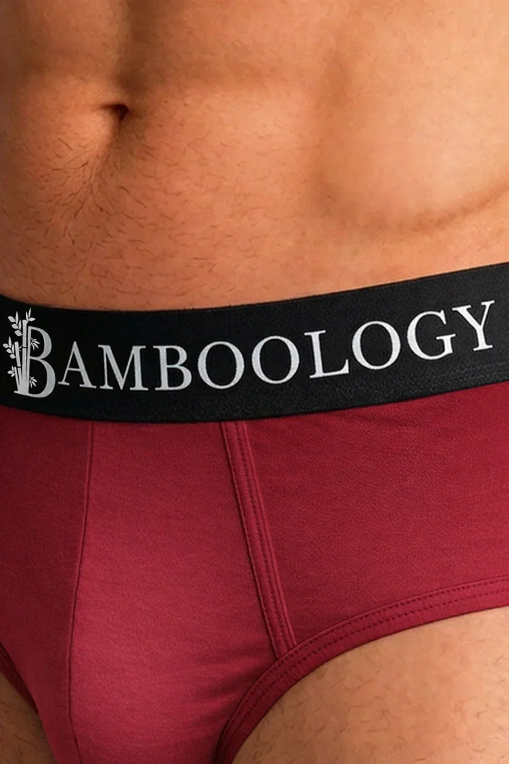 Bamboo Men’s Frenchie Fit Underwear | Maroon and Navy | Pack of 2