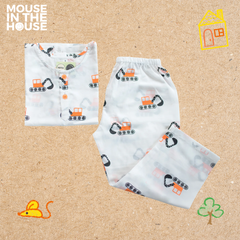 Mouse In The House Mighty Bulldozer- Unisex Nightdress