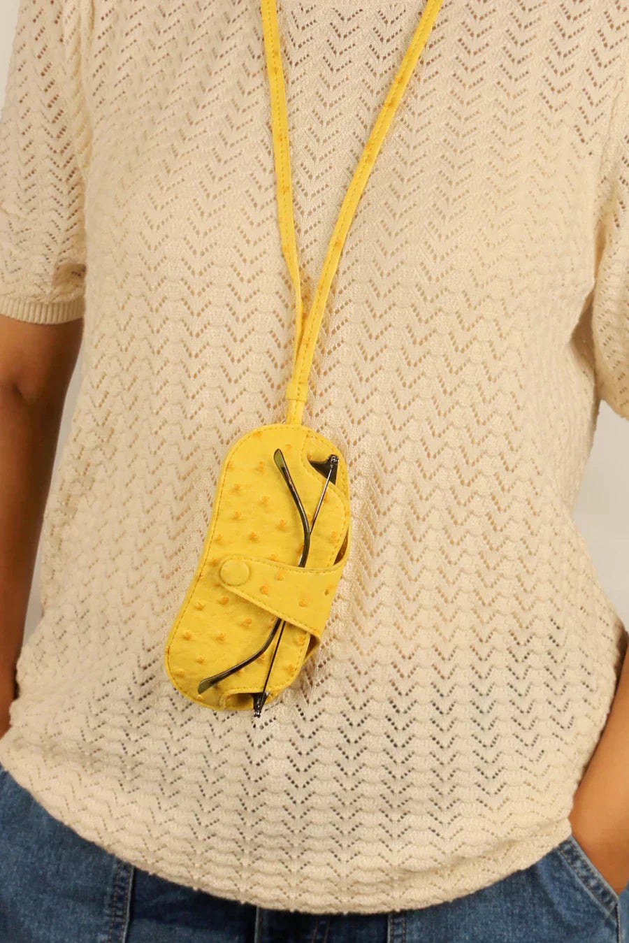 Jace Vegan Leather Sling Glass Cover