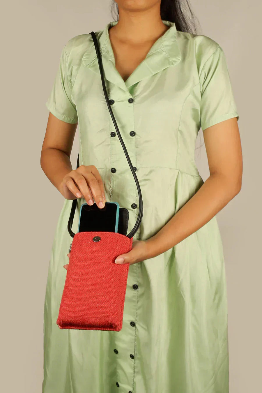 Grace Soft Jute Mobile Sling