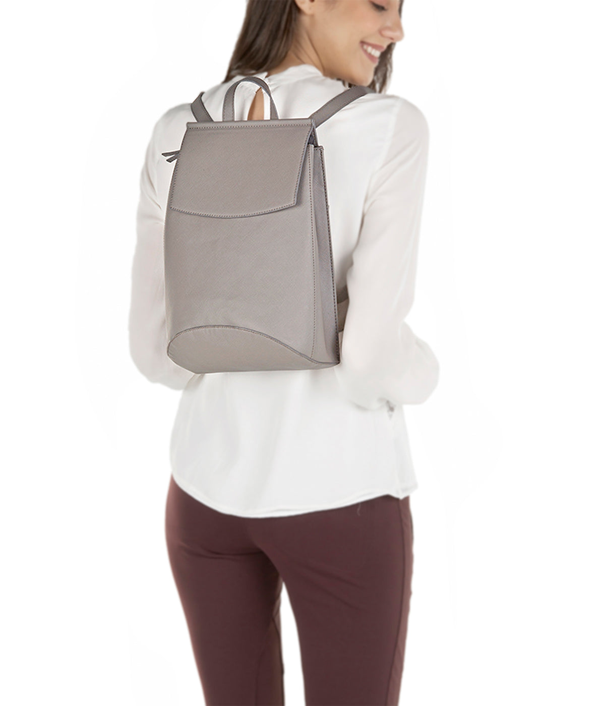 Mona B Convertible Daypack for Offices Schools and Colleges with Stylish Design for Women: Storm