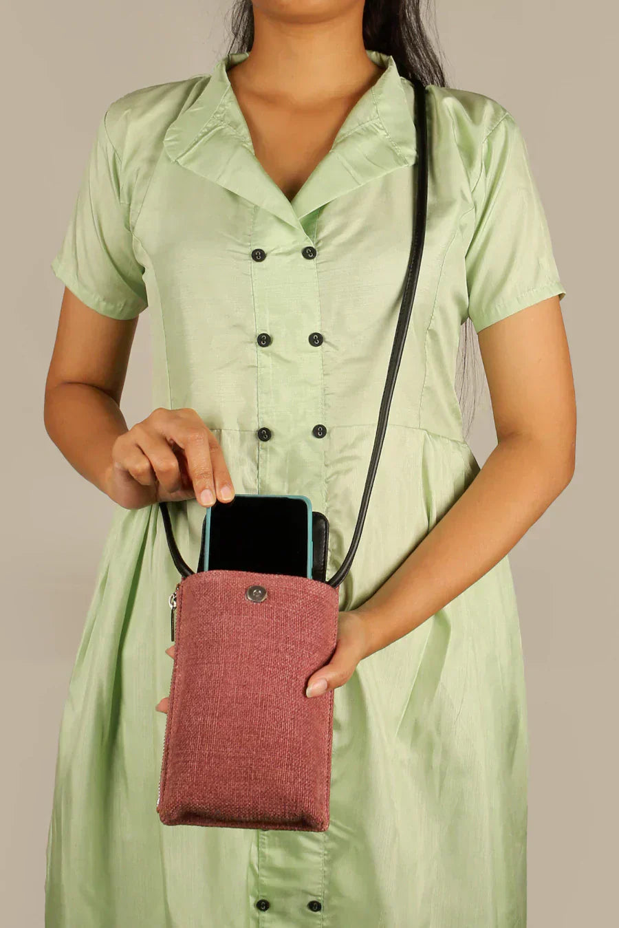 Grace Soft Jute Mobile Sling