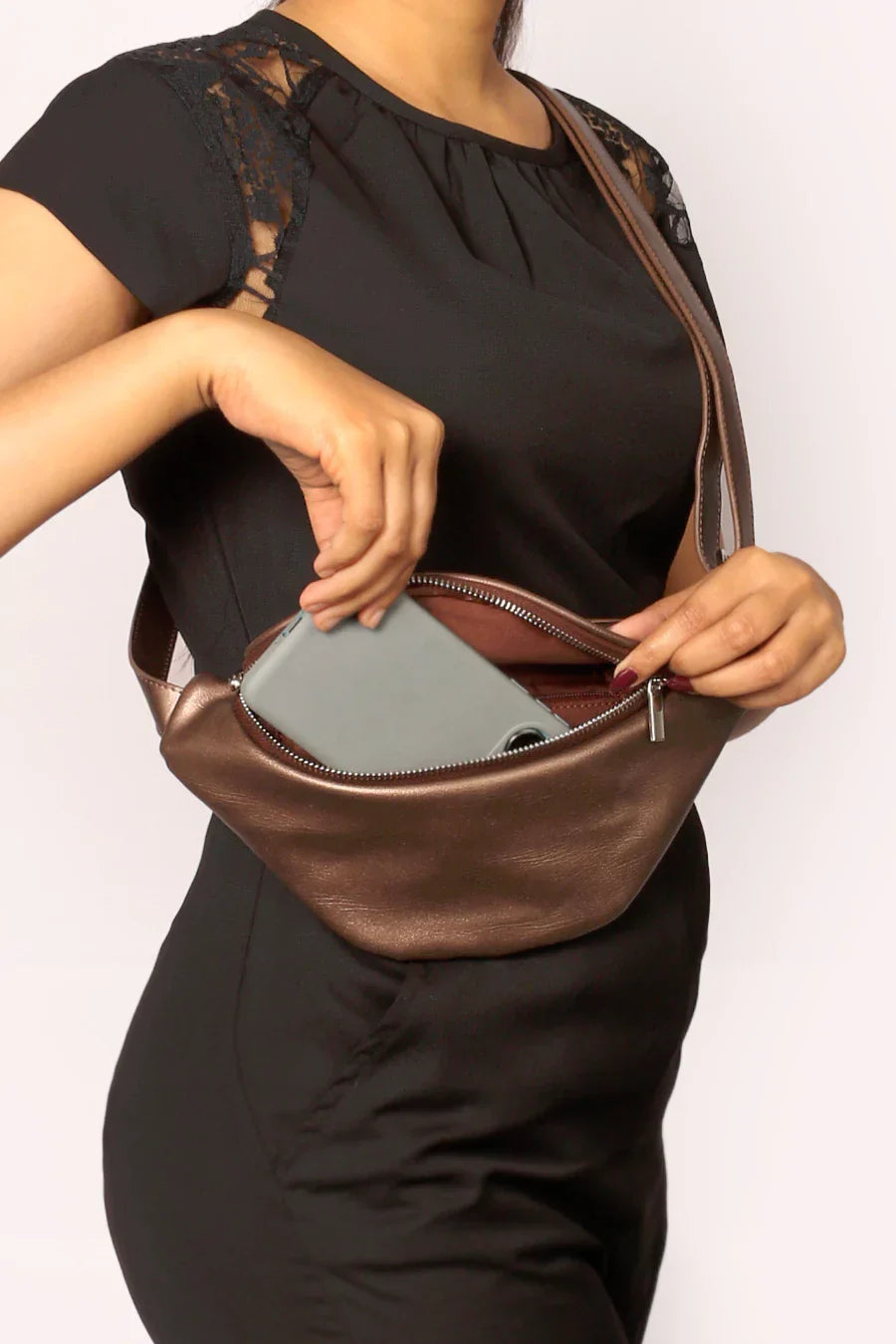 The House of Ganges - Bum Bag Vegan Leather