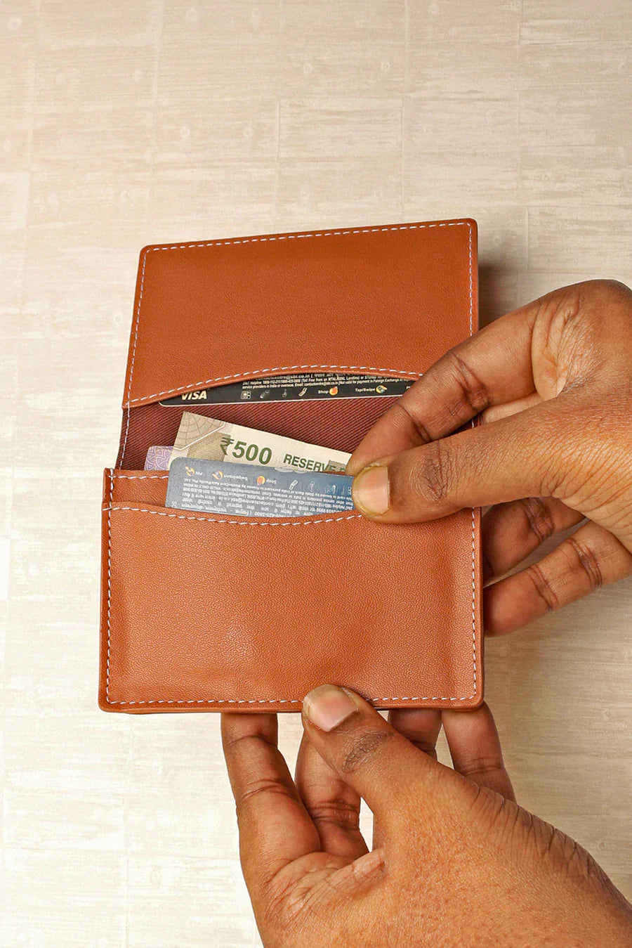 Beth Vegan Leather Mini Wallet