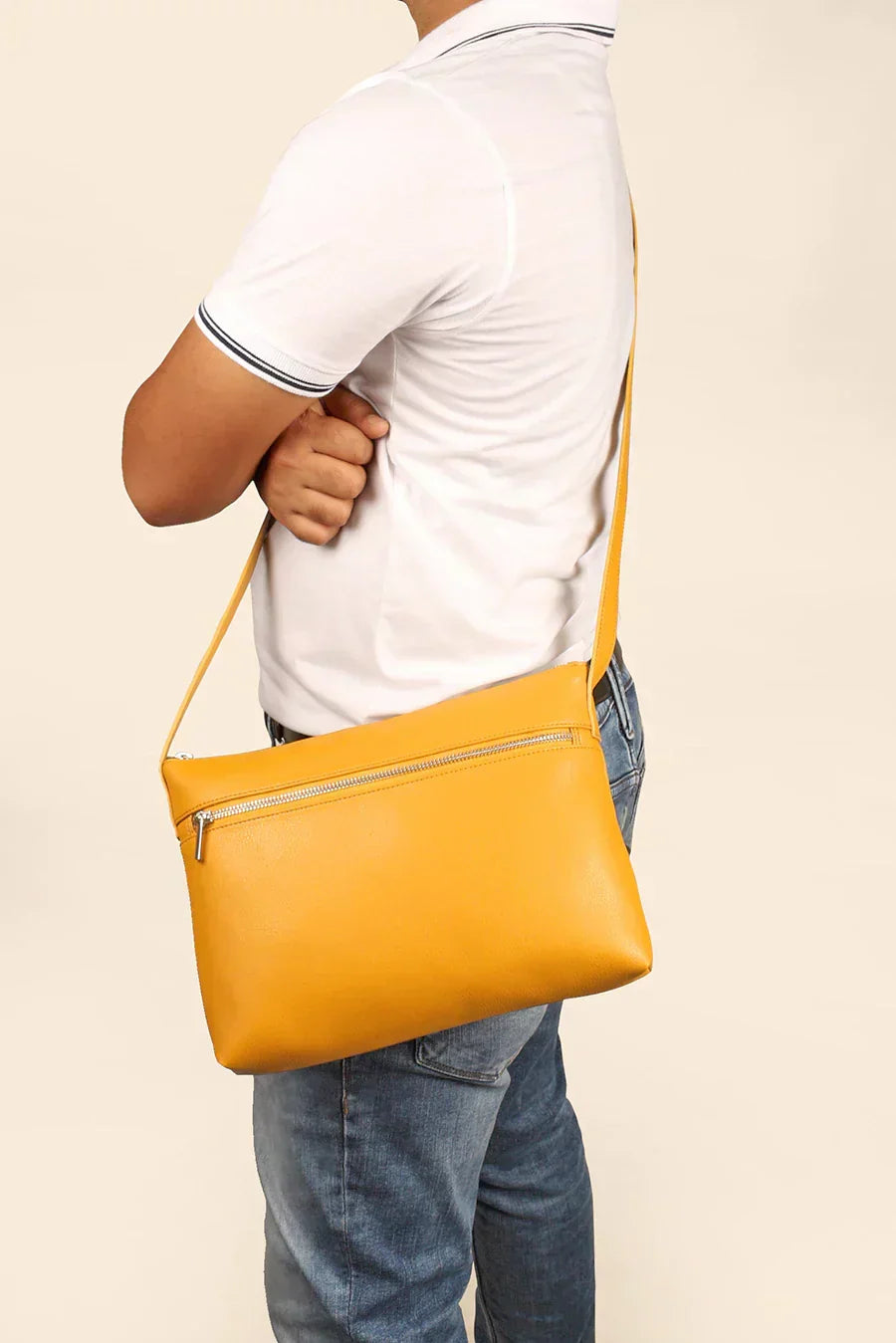 Arthur Men Vegan Leather Crossbody Bag