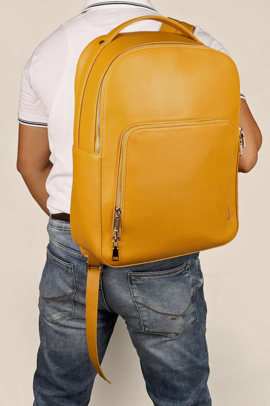 The House of Ganges - Alexa Vegan Leather Backpack