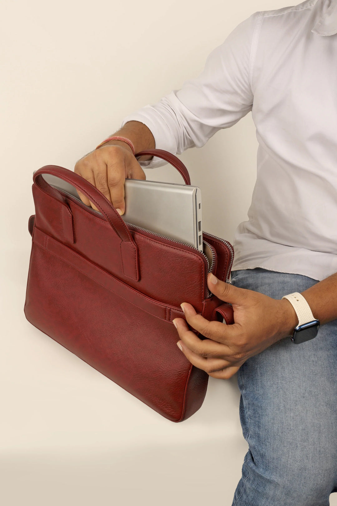 The House of Ganges - Dual Zip 15 Inch Laptop Bag