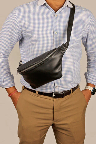 Kipp Vegan Leather Bum Bag for Men