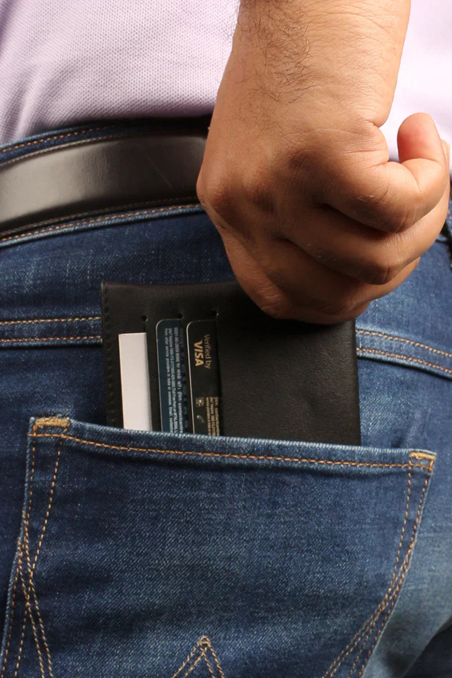 The House Of Ganges Archie Cash and Card Organizer Vegan Leather