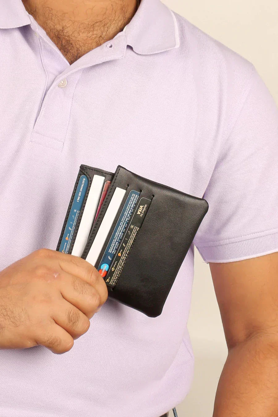 The House Of Ganges Archie Cash and Card Organizer Vegan Leather