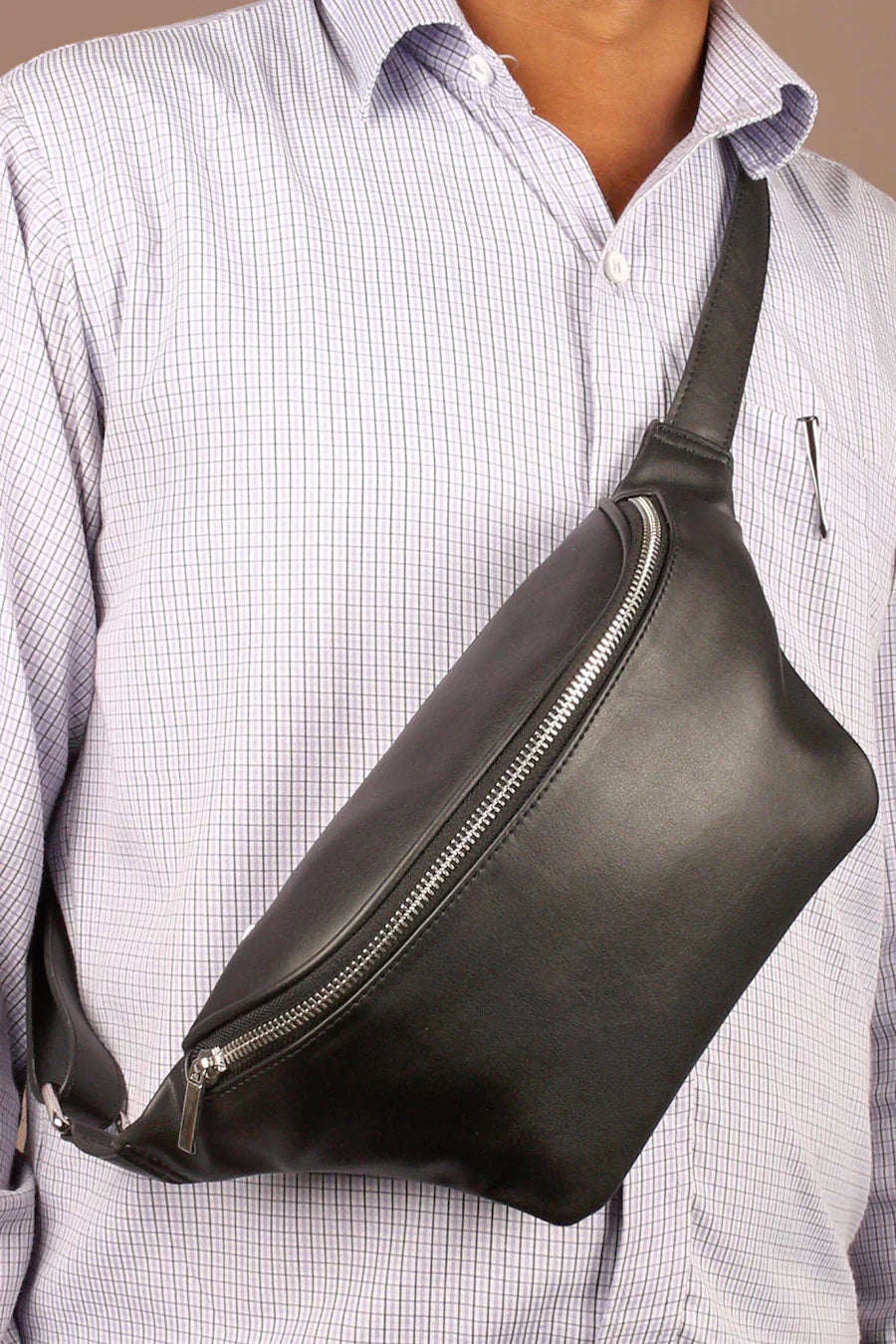 Kipp Vegan Leather Bum Bag for Men