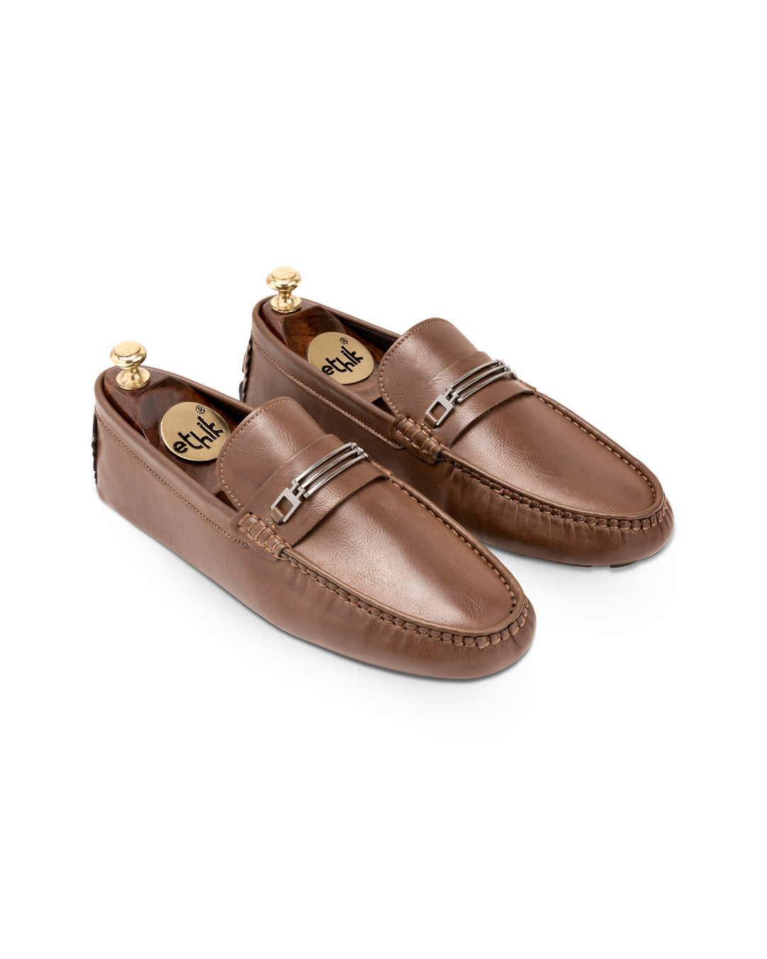 Monarch Brown Driving Loafers