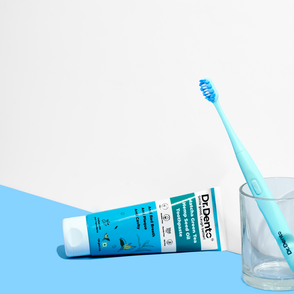 Dr. Dento Morning Essential Duo  (Neo Toothbrush & Toothpaste)