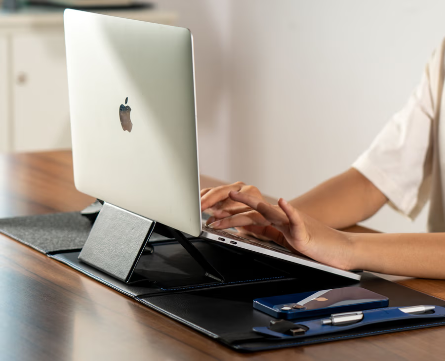 Morph Foldable Deskmat with Laptop Stand