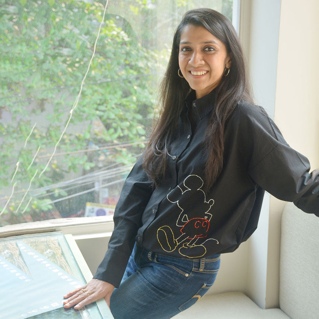 Mouse Embellished Women&