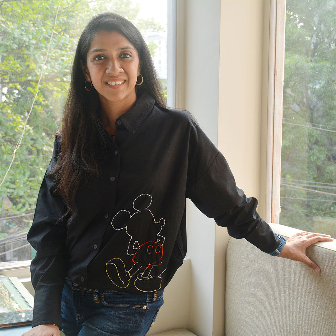 Mouse Embellished Women&