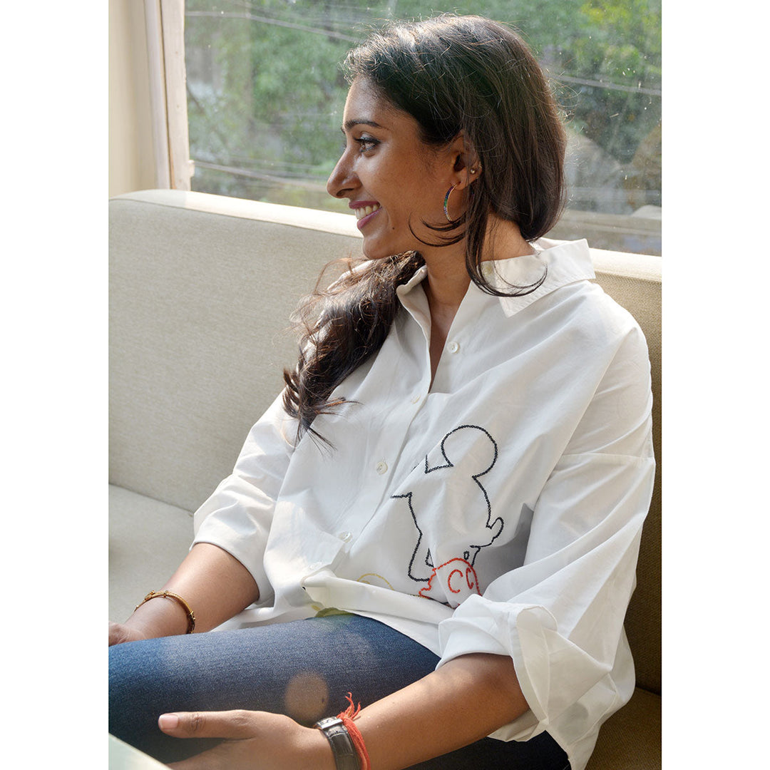 Mouse Embellished Women&