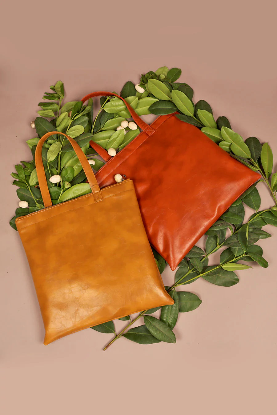 The House of Ganges - Lightweight Vegan Leather Tote Bag