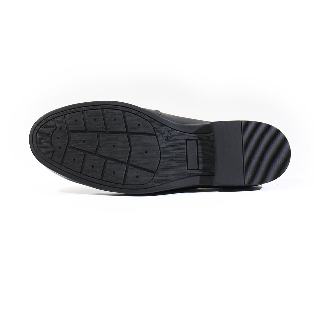 Monkstory Atelier 1930 Penny Loafer Mules – Midnight Black