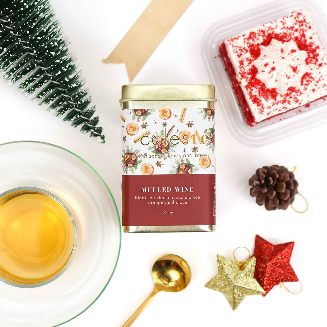 Celesté Mulled Wine - 35gms  | Black Tea