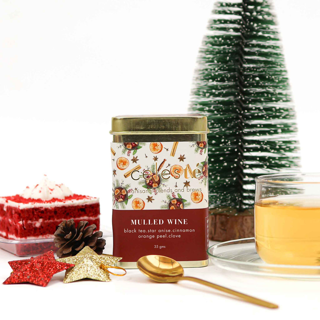 Celesté Mulled Wine - 35gms  | Black Tea