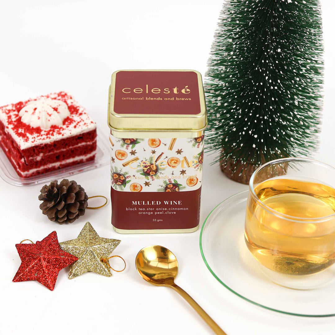 Celesté Mulled Wine - 35gms  | Black Tea