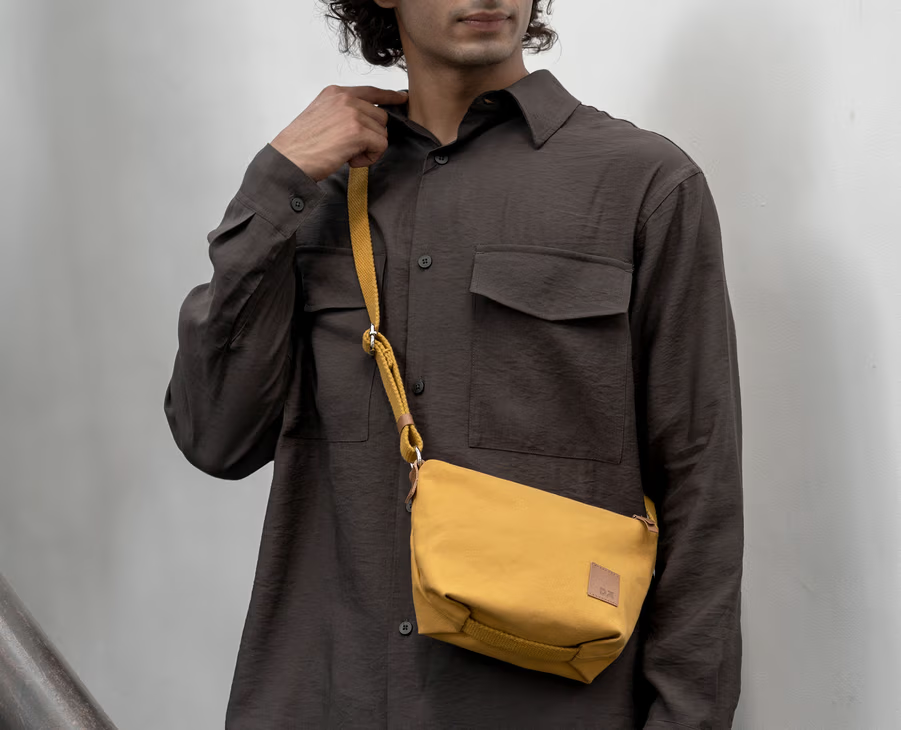 Caddy Crossbody(Beige,Blue,Forest Green,Green,Ivory,Mint,Mustard)