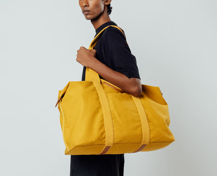 Field Duffle Bag(Beige,  Clove,  Forest Green , Green , Mint , Mustard,  Navy,  Red)