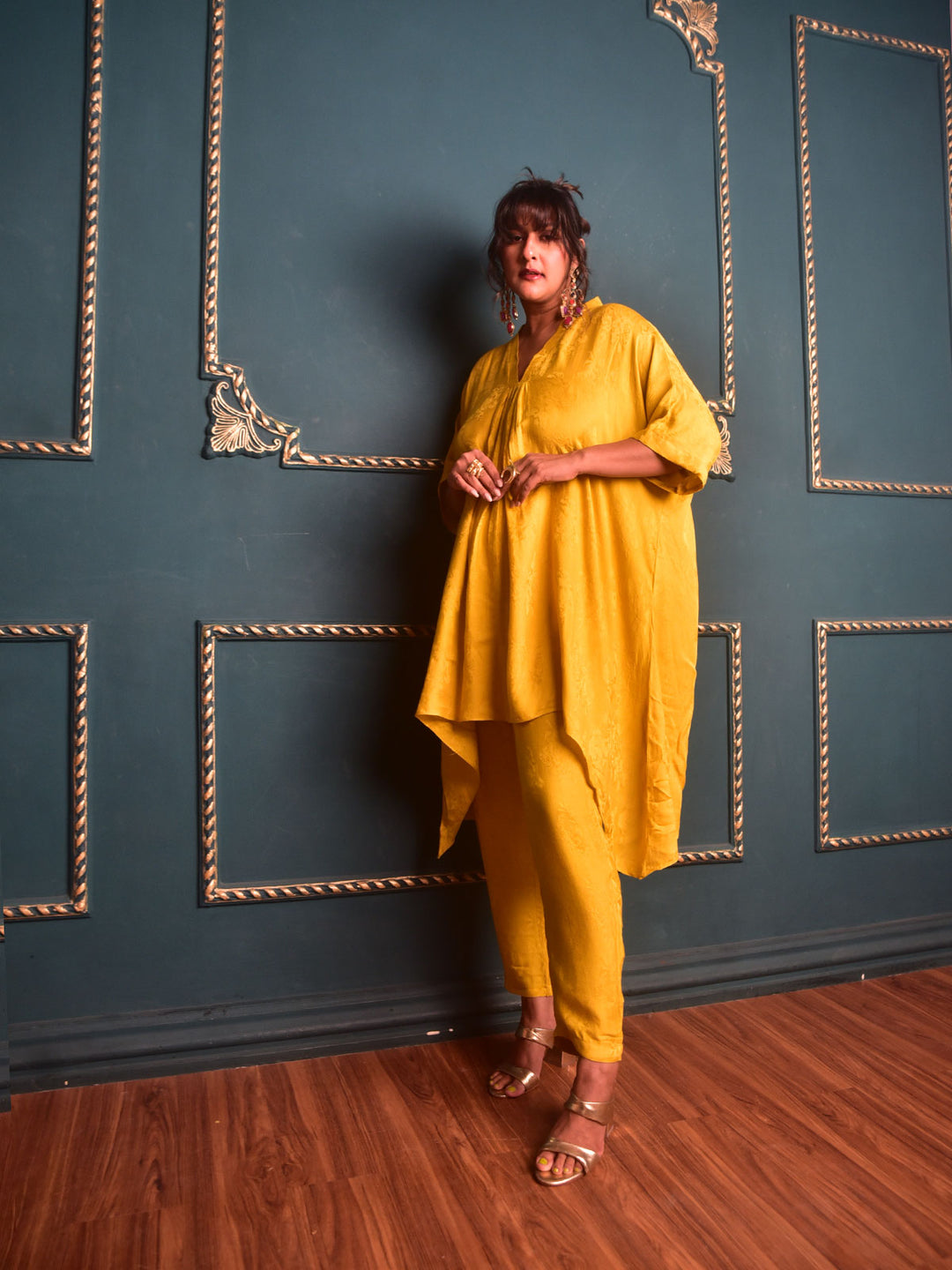 WhySoBlue Raha Kurta Set