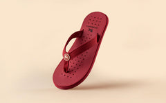 Neeman's Eco Flips : Coral Maroon