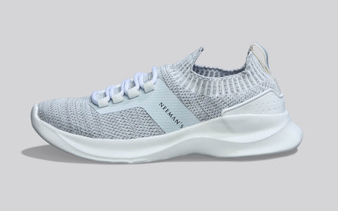 Fuse Knit Sneakers : White