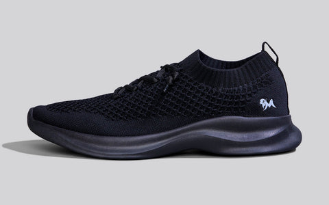 Knit Gliders For Women : Black