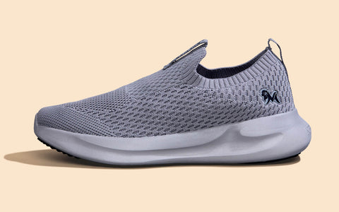 Knit Trainers For Women : Grey