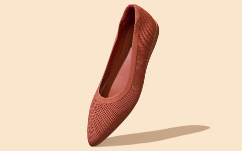 Pointed Ease For Women : Orange