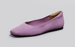 Neeman's Plush Square Flats : Lavender