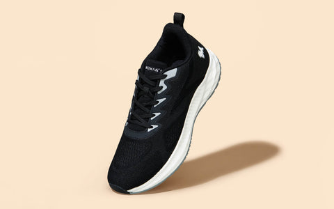 Neeman's Sporty Casuals : Black-Grey