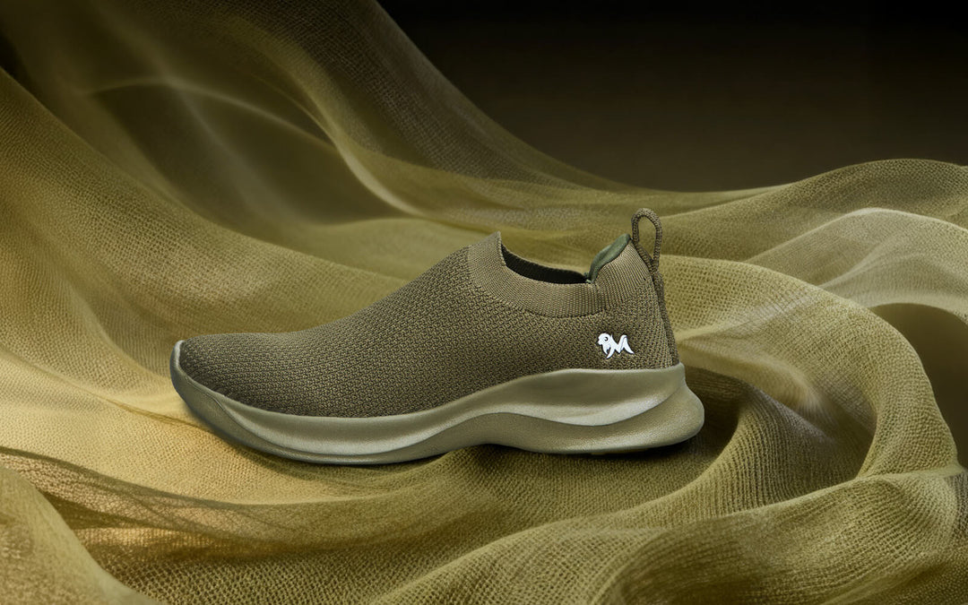 Cloud Flex Slip Ons : Olive