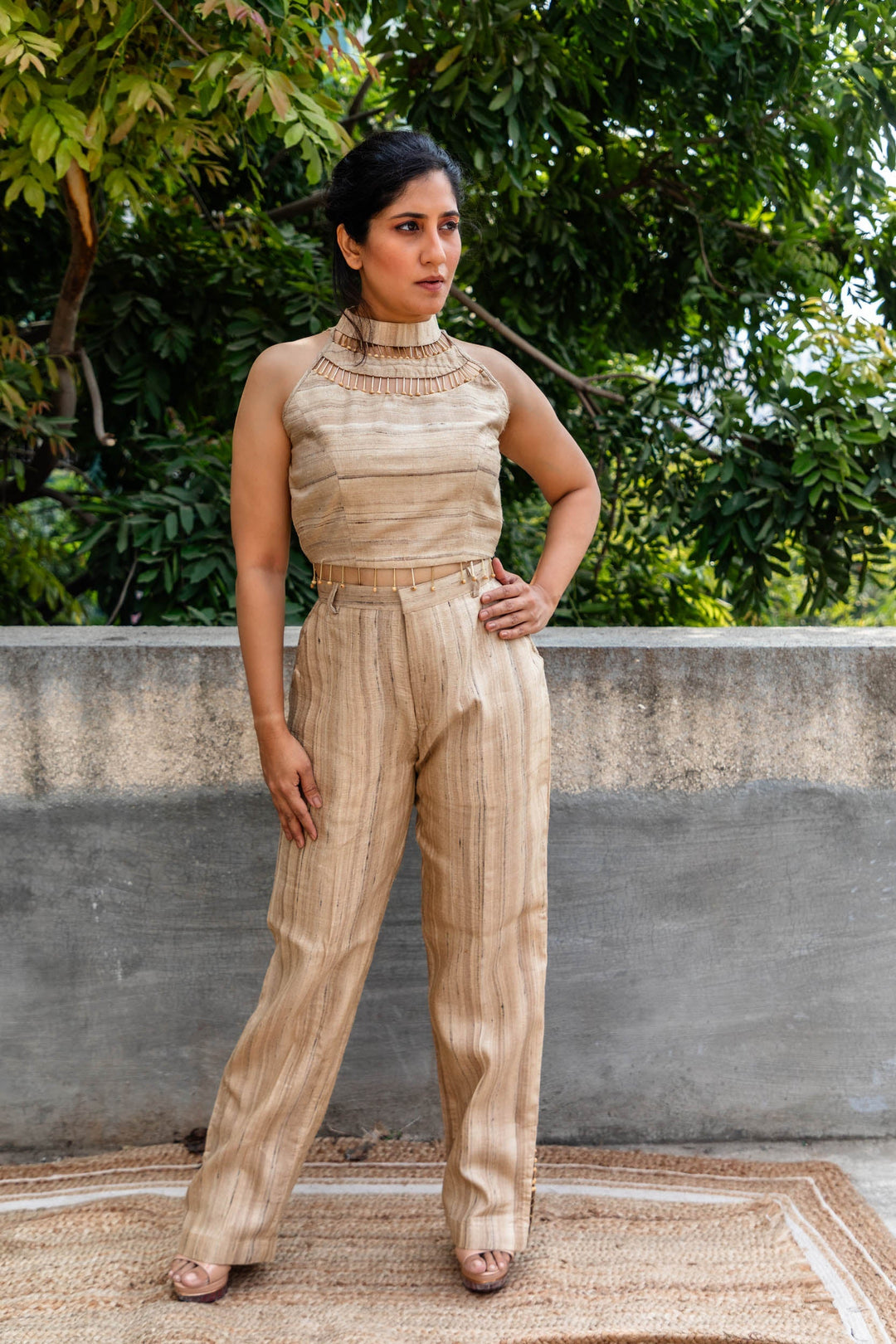 Jhultaru By Deesha Caramel Bliss Set