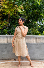 Jhultaru By Deesha Caramel Bliss Dress
