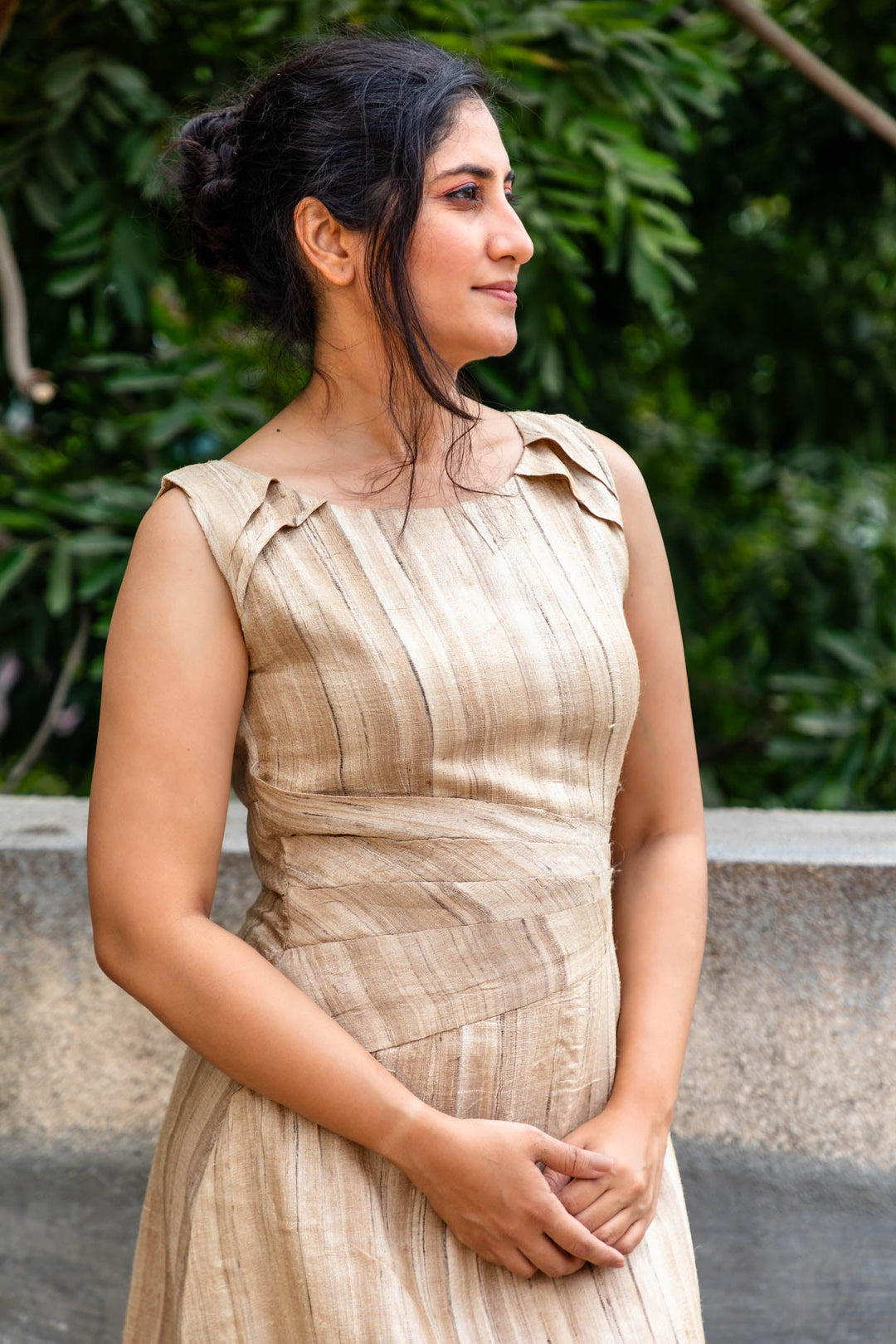 Jhultaru By Deesha Caramel Bliss Dress