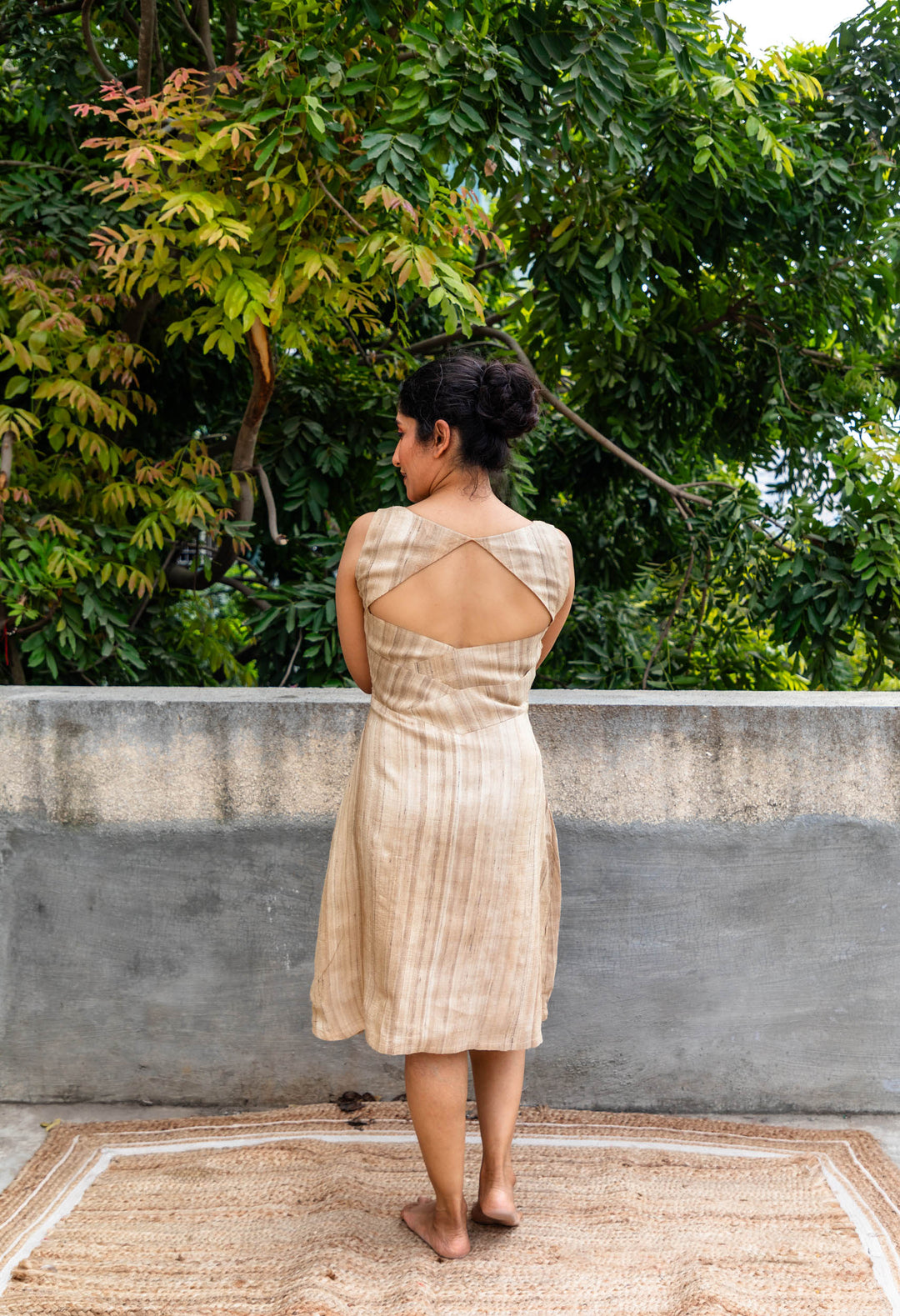 Jhultaru By Deesha Caramel Bliss Dress