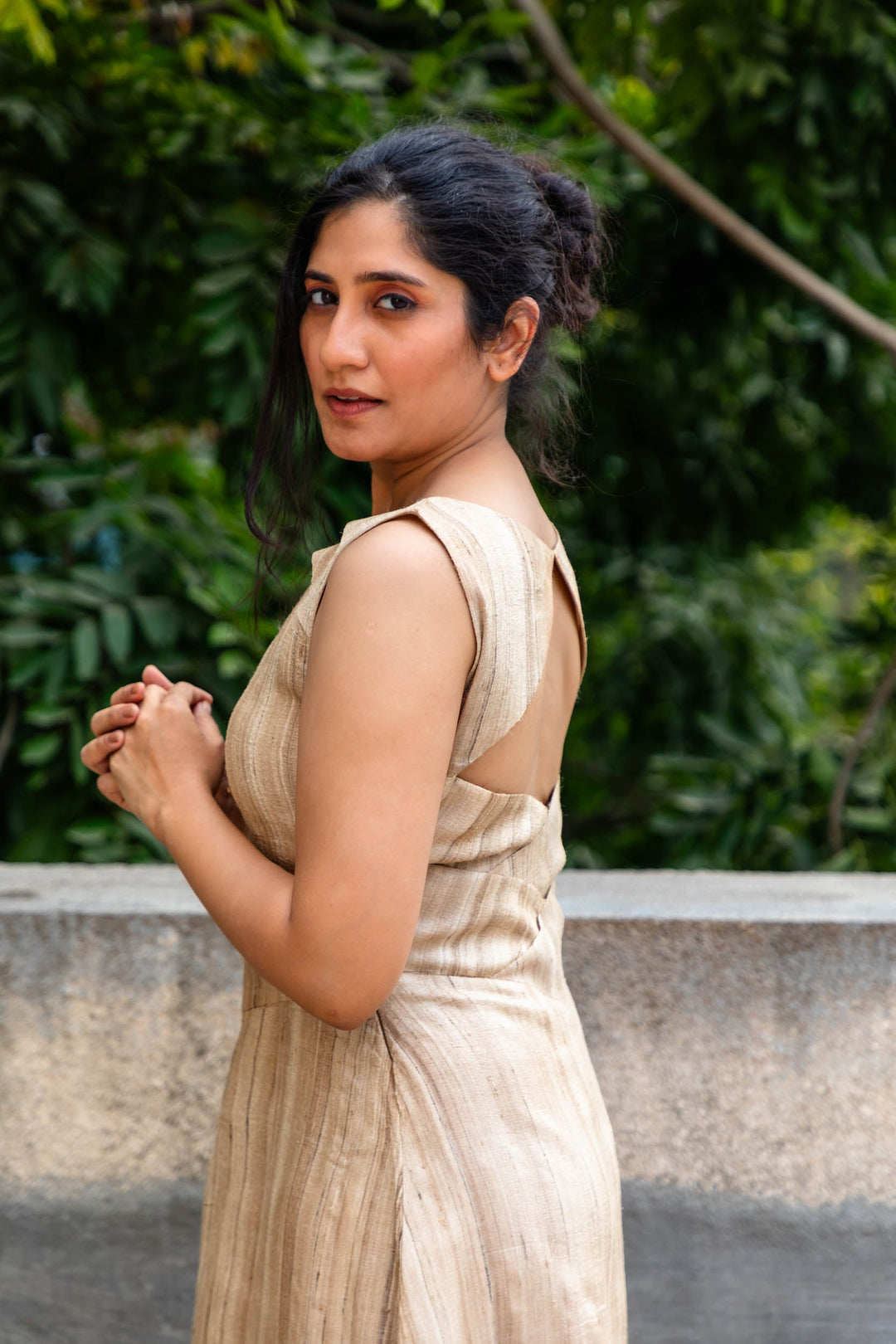 Jhultaru By Deesha Caramel Bliss Dress