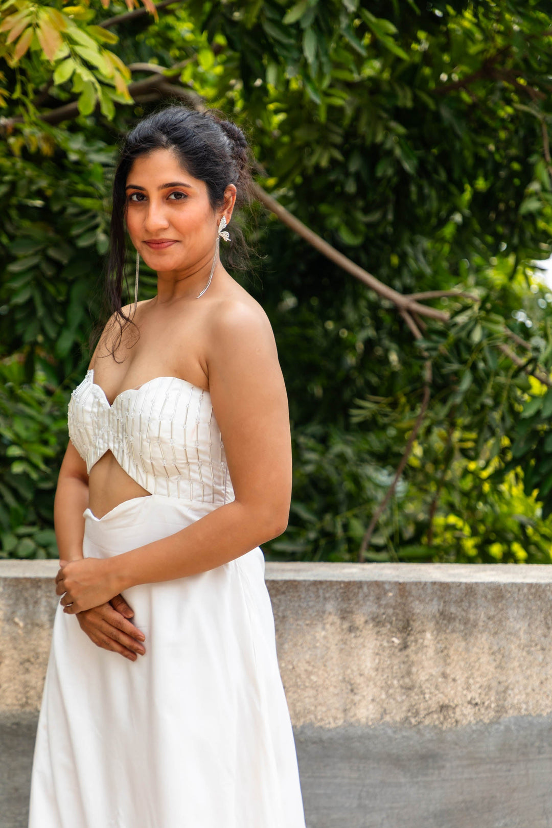 Jhultaru By Deesha Rain Clouds Gown