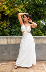 Jhultaru By Deesha La Beaute Cut-Out Gown