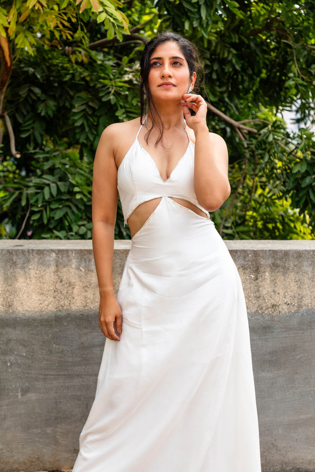 Jhultaru By Deesha La Beaute Cut-Out Gown