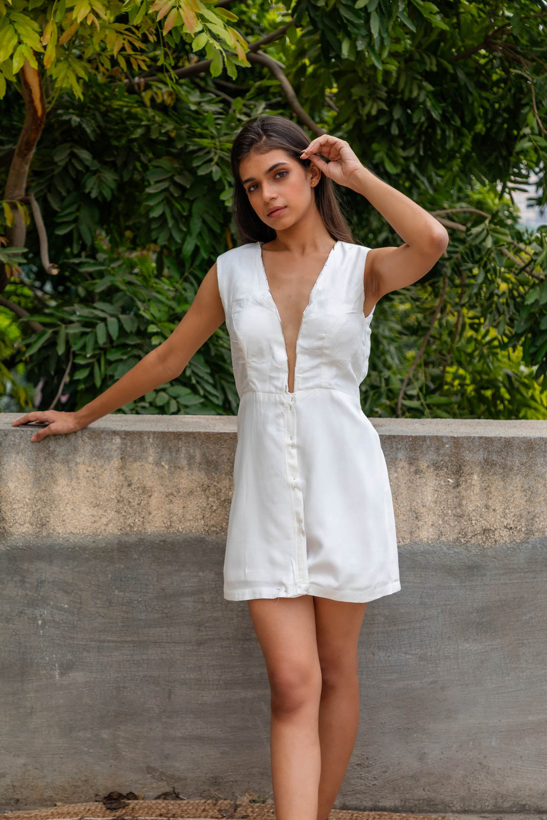 Jhultaru By Deesha The Plunge Dress